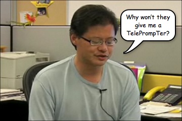 Jerry Needs Cue Cards